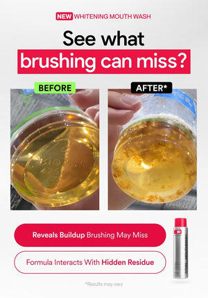 Stain Whitening Mouthwash for Fresh Breath and Whitening Care Daily Oral Rinse