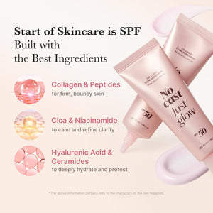 No Cast Just Glow Collagen Sunscreen SPF 50 – Hydrating UV Protection