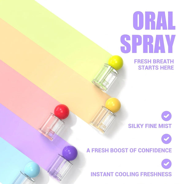 Kiss Artifact Oral Spray for Fresh Breath with Mint