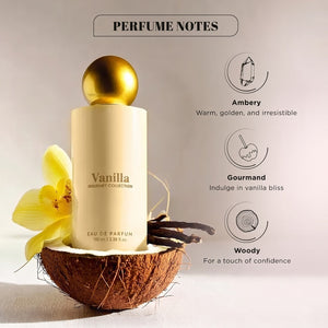 Luxury Honey Oud & Vanilla Perfume Combo | Unisex Eau De Parfum Gift Set | Long Lasting Floral, Spicy & Musky Fragrances | 2 x 100ml | Premium, Elegant & Cruelty-Free Perfume Duo