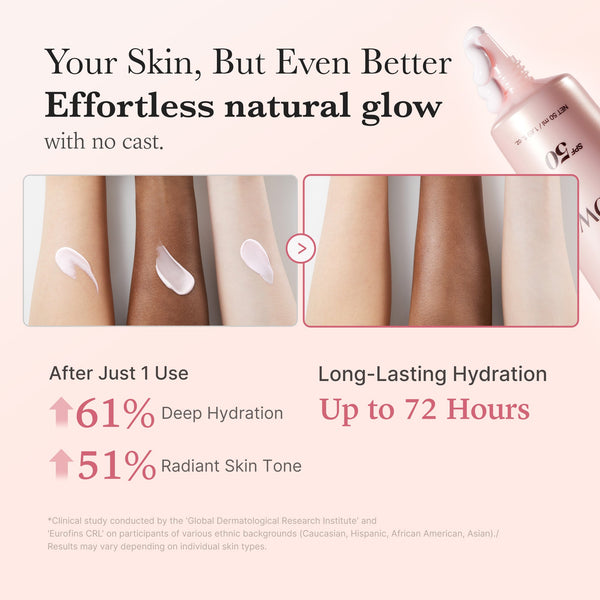 No Cast Just Glow Collagen Sunscreen SPF 50 – Hydrating UV Protection