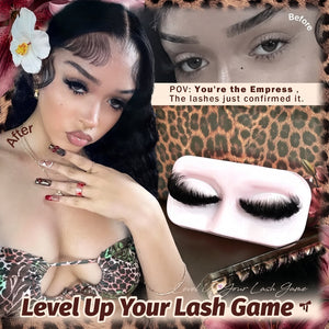 280Pcs Thick Lash Clusters 260D Dramatic Lash Clusters 14 24mm Mega Volume Cluster Eyelash Extensions D Curl Fluff Individual Lash Clusters with Soft Thin Band Professional Salon Lash Extensions Look Ultra Dense & Long Extensions Empress Look