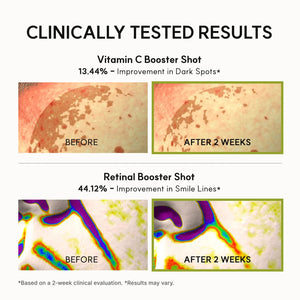 Booster Shot Skin Renewal Duo with Vitamin C and Retinal for Brightening