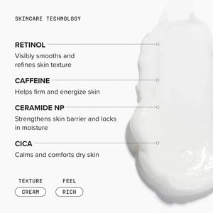Retinol Body Lotion with Shea Butter for Dark Spots and Elasticity