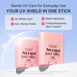 PDRN Silky Sunscreen Stick | SPF 50 Airy & Pore-Blurring Finish | 0.81 oz.