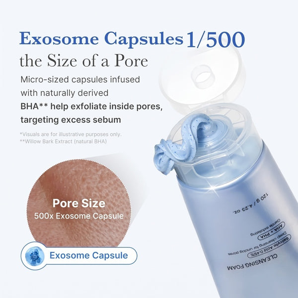 SET | Deep Pore Cleansing, Gentle Exfoliating Foam Cleanser, Mud Clay Mask | Excess Sebum, Look of Blackhead Care, Korean Skincare
