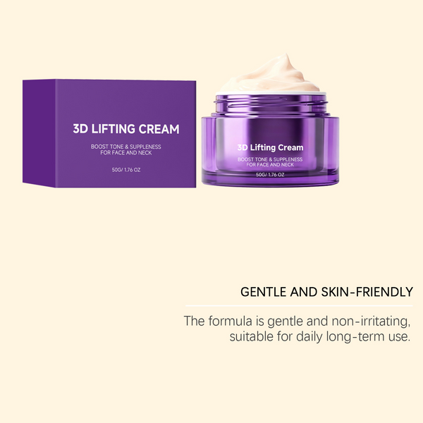3D Lifting Cream with Peptides for Wrinkles & Fine Lines