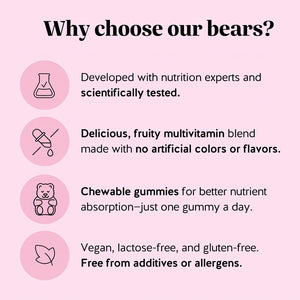Biotin Gummies for Hair Growth, Skin & Nails – 5000 mcg Biotin + Vitamins C & E + Zinc - 30 Gummies - Vegan Wild Berry Flavor - 1 Month Supply