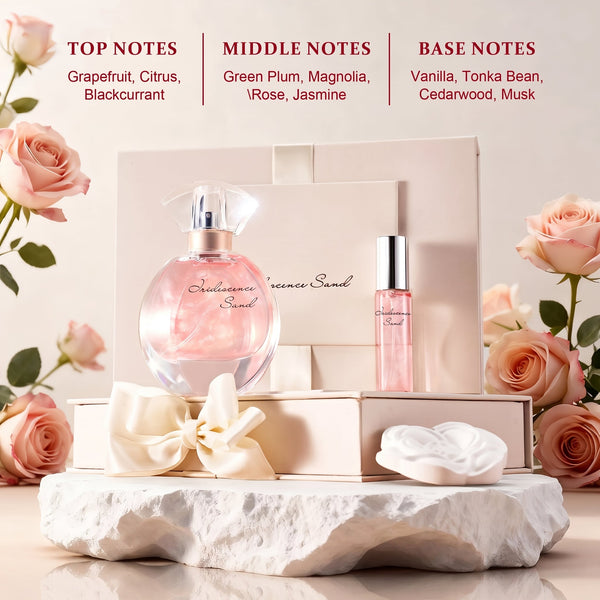 Pink Golden Sands Fragrance Gift Set, Floral Oriental Women's Perfume