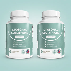 Liposomal Glutathione Capsules – Skin Glow, Immune & Detox Support (60 Count)