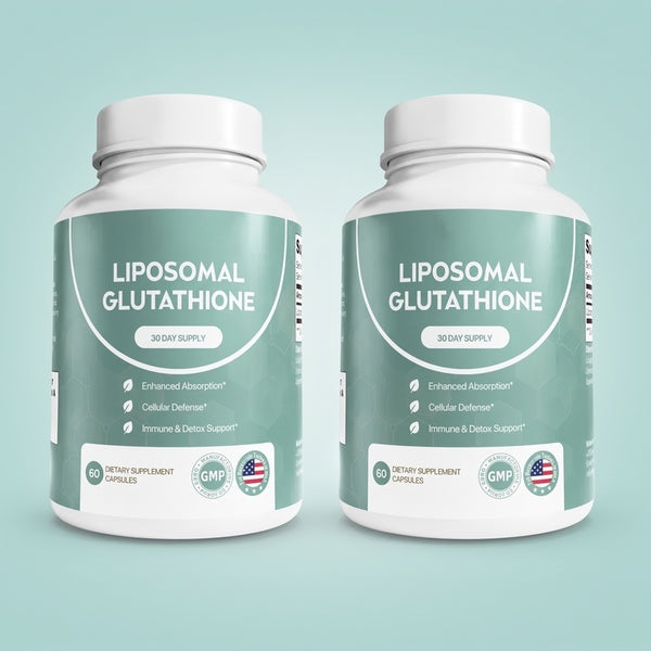 Liposomal Glutathione Capsules – Skin Glow, Immune & Detox Support (60 Count)