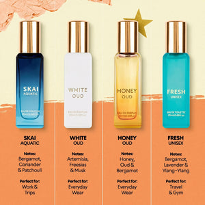 Him & More Set, 8 in 1 Men's Perfume Gift Set, Long-Lasting EDP