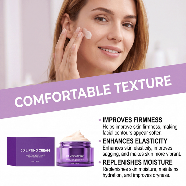 3D Lifting Cream with Peptides for Wrinkles & Fine Lines