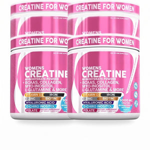Women's Creatine Monohydrate Powder with BCAAs, Collagen, Myo-Inositol, L-Glutamine, & More for Optimal Wellness & Beauty Support – Shelf Builder