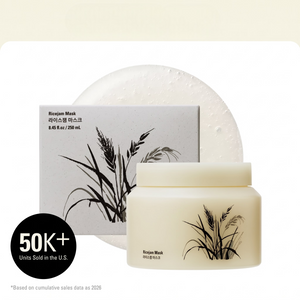 Rice Jam Mask, Korean Rice Wash-Off Face & Body Mask, Exfoliating