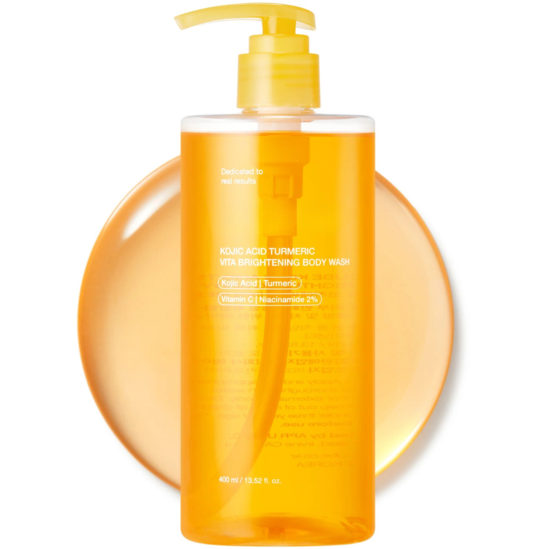 Kojic Acid Turmeric Brightening Body Wash for Uneven Skin Tone