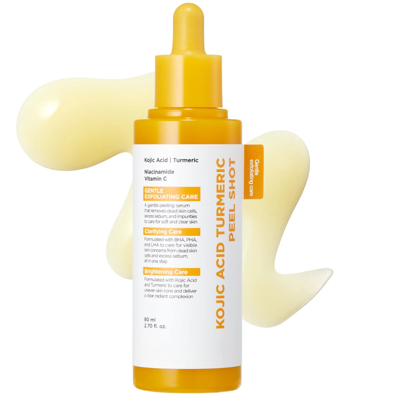Kojic Acid Turmeric Peel Shot for Blackheads and Dull Skin