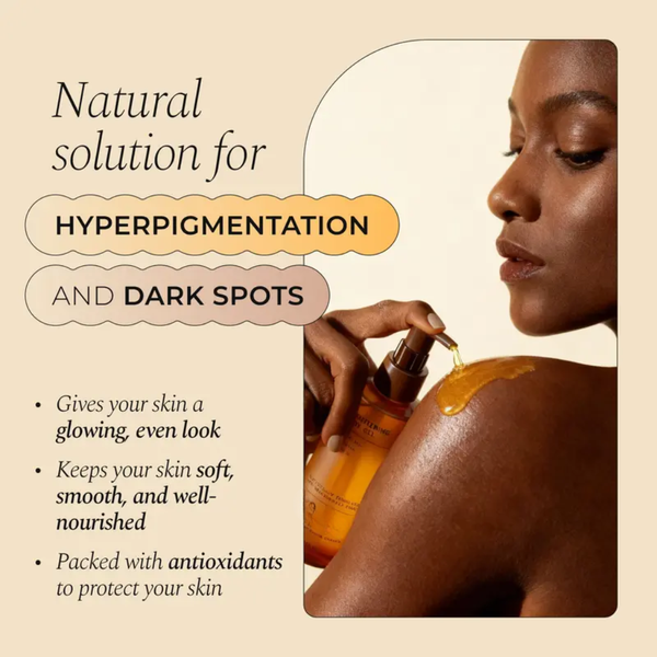 Brightening Body Oil for Brightening, Even Tone & Body Care