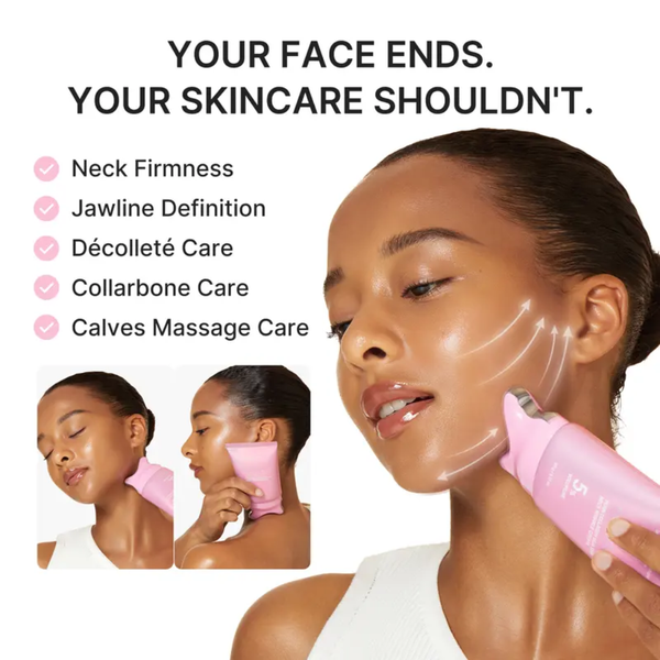 PDRN Collagen Gua Sha Neck Wrinkle Cream for Wrinkles, Firming & Fine Lines