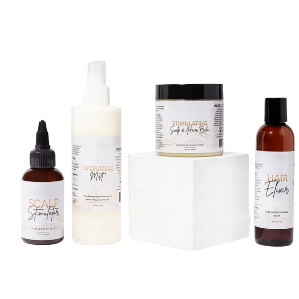 Moisturize & Seal Bundle for Dry Hair, Scalp Care and Fuller-Looking Hair