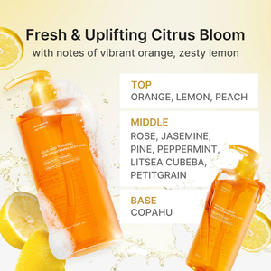 Kojic Acid Turmeric Brightening Body Wash for Uneven Skin Tone