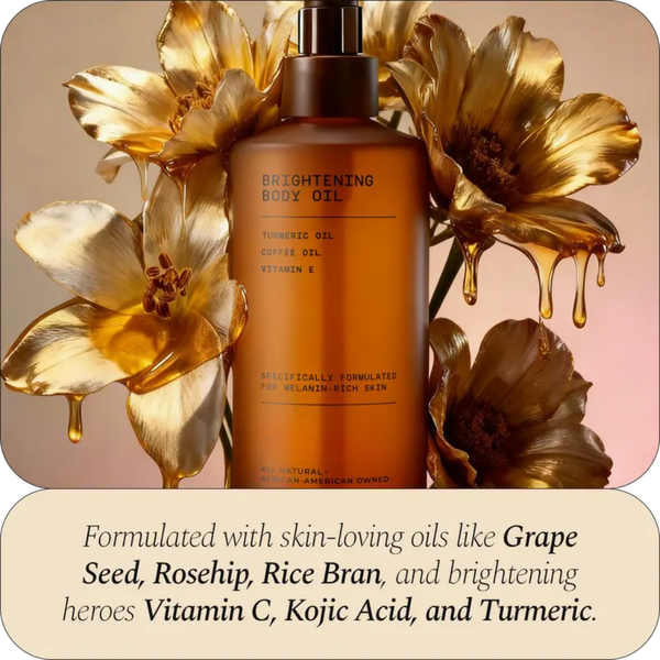 Brightening Body Oil for Brightening, Even Tone & Body Care