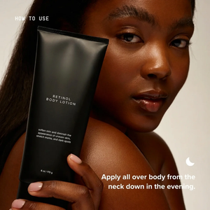 Retinol Body Lotion with Shea Butter for Dark Spots and Elasticity