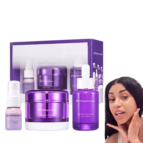 3D Lifting Skincare Set for Firmness, Elasticity and Wrinkles