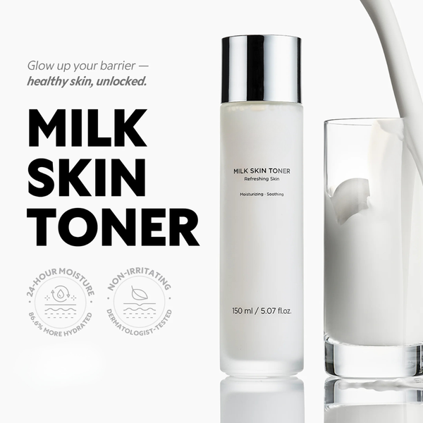 Milk Skin Toner for Hydration, Glowing Skin and Skin Barrier