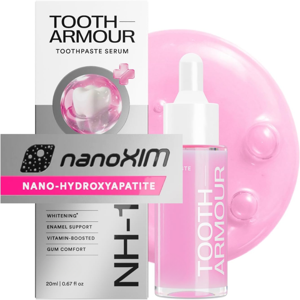 Tooth Armour Nano Hydroxyapatite Toothpaste for Enamel Support and Whitening