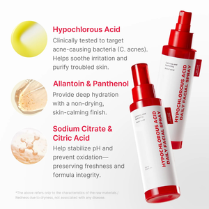 Hypochlorous Acid Power Soothing Spray for Acne Prone Skin