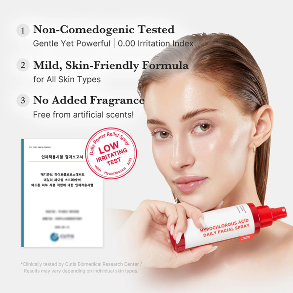 Hypochlorous Acid Power Soothing Spray for Acne Prone Skin