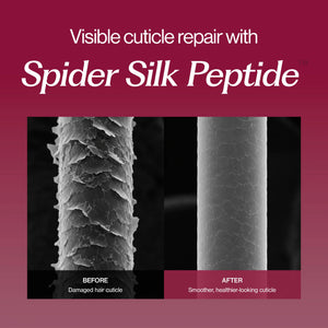 Forte Silk Protein Peptide Hair Care Duo for Scalp Care, Thinning Hair, Damaged Strands & Hair Strength