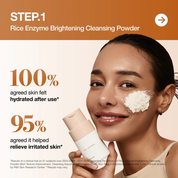 Korean Rice Glass Skin 4 Step Routine for Hydration, Glow and Skin Barrier