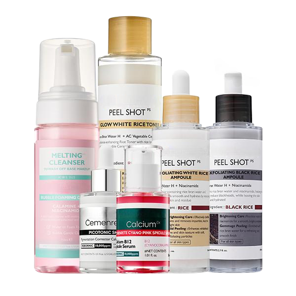 Lumi Glow Triple Pore Care, Blemish Fade & Exfoliation Skincare Set