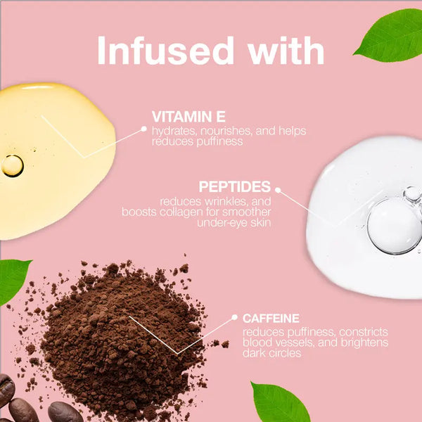 Under Eye Brightener for Under Eye Bags, Dark Circles, Eye Puffiness & Brightening
