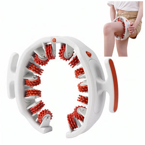 Manual Push-Pull Roller for Thigh, Calf & Waist Massage