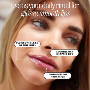 Hydrating Lip Gloss with Hyaluronic Acid for Softer, Plumper-Looking Lips