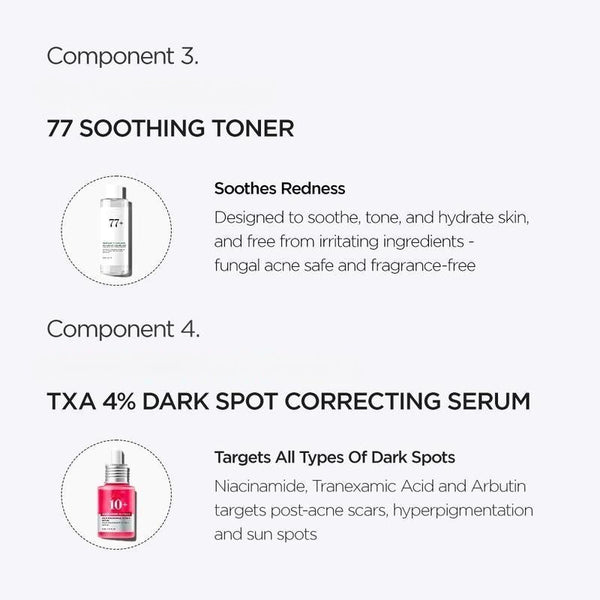 Viral Ultimate Glass Skin Bundle with Niacinamide and Collagen for Dark Spots and Uneven Skin Tone