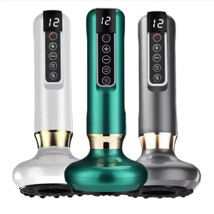 Heated Cupping Body Massager with Suction and Heat, Cordless
