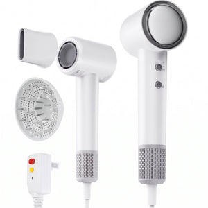 M02 Ionic Hair Dryer, Fast Drying, 8 Modes for Frizz-Free Shine