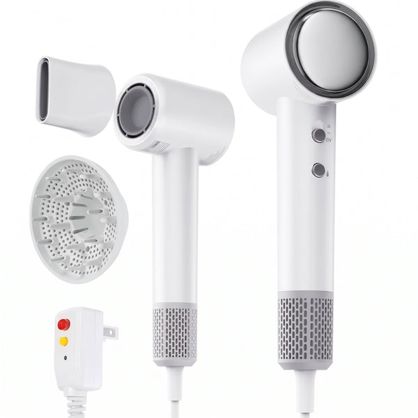 M02 Ionic Hair Dryer, Fast Drying, 8 Modes for Frizz-Free Shine