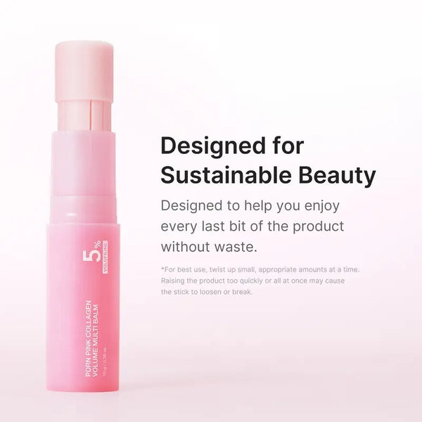 PDRN Pink Collagen Volume Multi Balm featuring Volufiline 5%, Liposomal