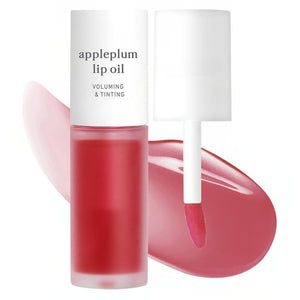 Korean Lip Oil Trio – Appleberry, Appleplum & Applewine, Sheer Tinted Gloss Set