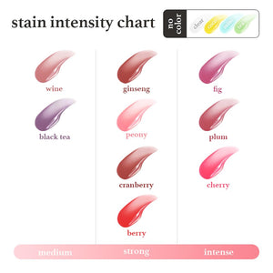 Korean Lip Oil Trio – Appleberry, Appleplum & Applewine, Sheer Tinted Gloss Set