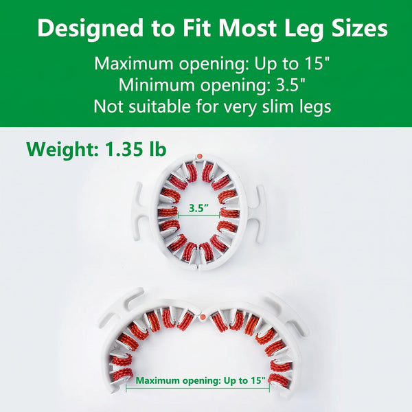Manual Push-Pull Roller for Thigh, Calf & Waist Massage