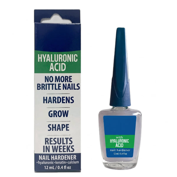 Steel Nails Nail Hardener with Hyaluronic Acid, Calcium & Keratin