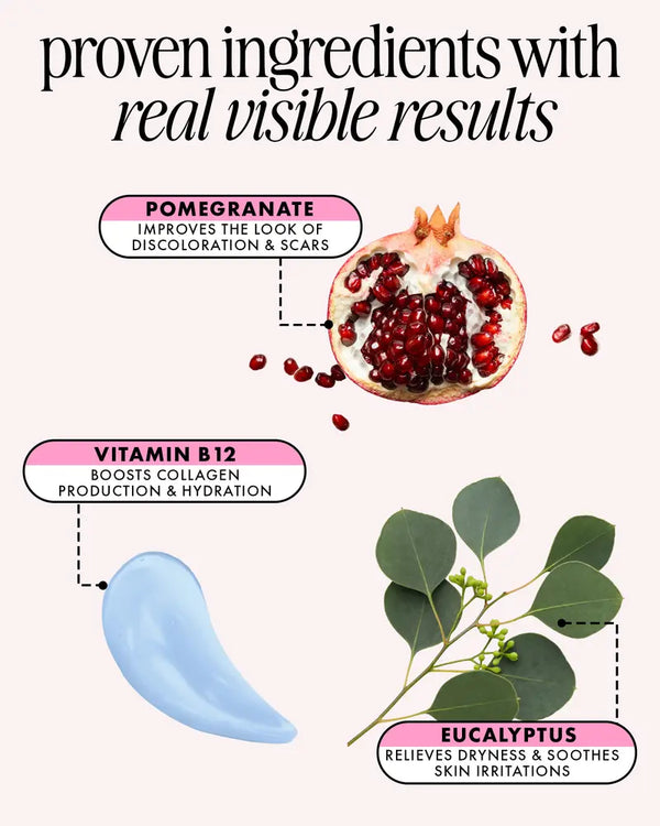 Jelly Booster Pigment Body Potion featuring Pomegranate Extract & Vitamin B12