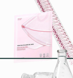 PDRN Pink Collagen Gel Mask featuring Salmon DNA for Radiant, Luminous Skin