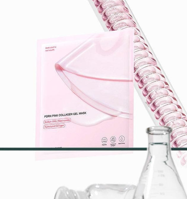 PDRN Pink Collagen Gel Mask featuring Salmon DNA for Radiant, Luminous Skin